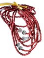 Blutterfly Coral Waist Beads
