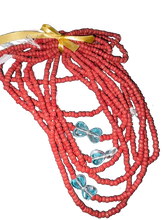 Blutterfly Coral Waist Beads